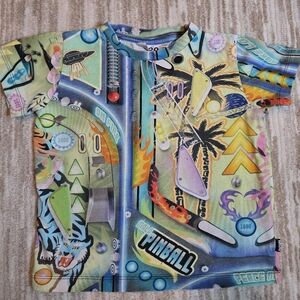 Molo Neon Pinball Shirt Size 4